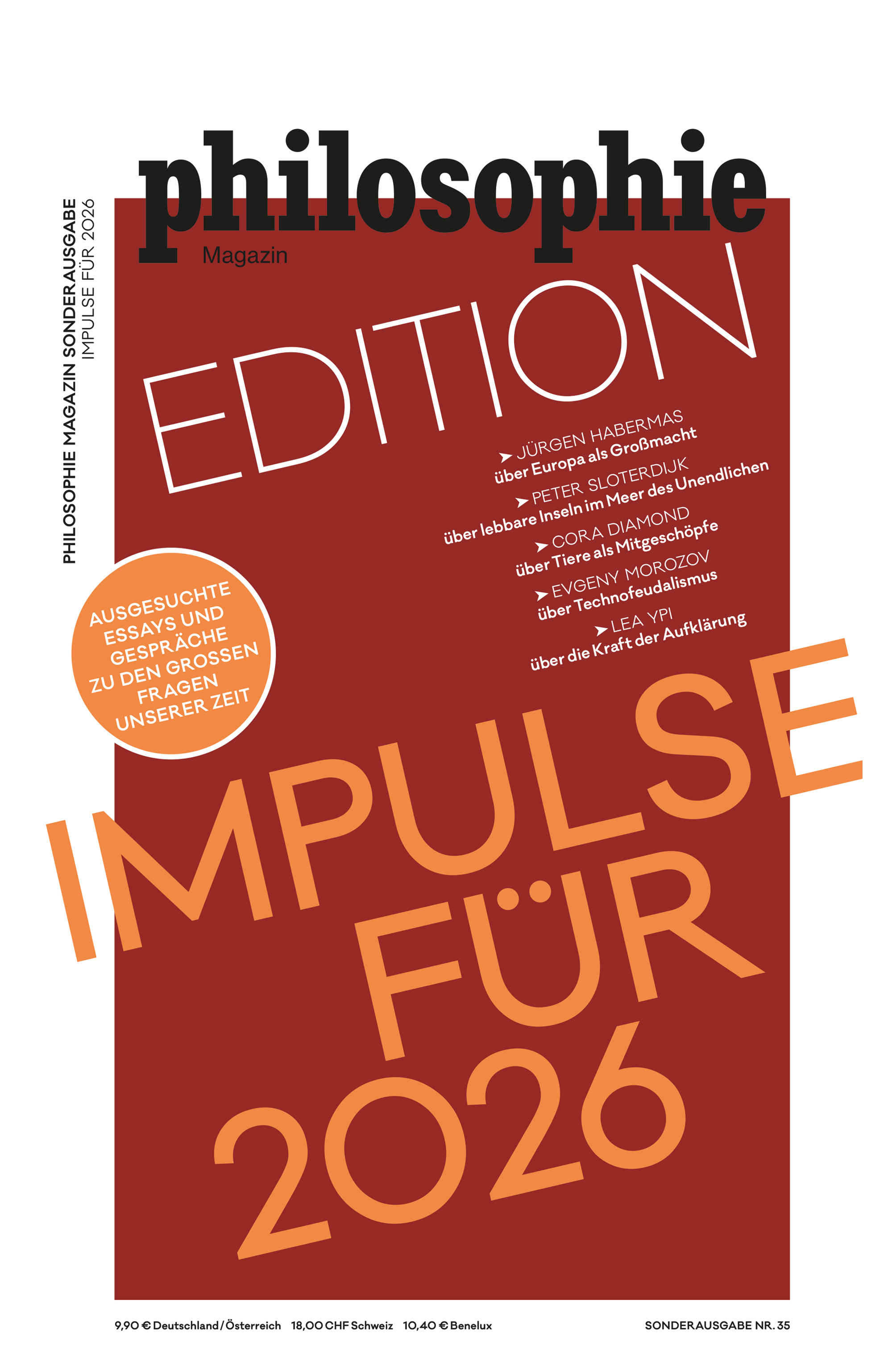 Philosophie Magazin Nr.Sonderausgabe 35 - November 2025