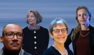 Tommie Shelby, Nancy Fraser, Sally Haslanger und Lea Ypi Gesichter der Benjamin Lectures