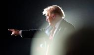 Das Foto zeigt US-Präsident Donald Trump Donald Trump als philosophisches Problem