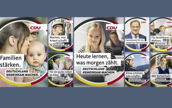 Kampagne mit Kostüm