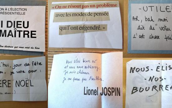 Die Weißwahl der Franzosen 