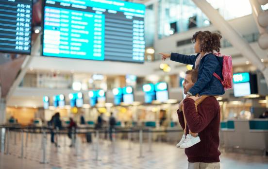 Eine Suche nach Zartheit am Flughafen