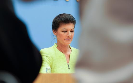 Sahra Wagenknecht – die Mitte-Abweichlerin