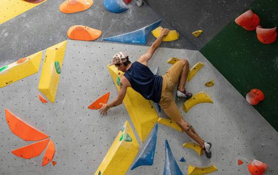 Bouldern ist das linke Fechten
