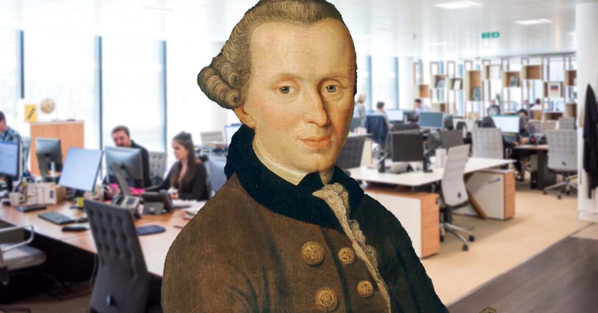 Was Ist Der Mensch Kant Immanuel Kant: „Der Mensch ist das einzige Tier, das arbeiten muss