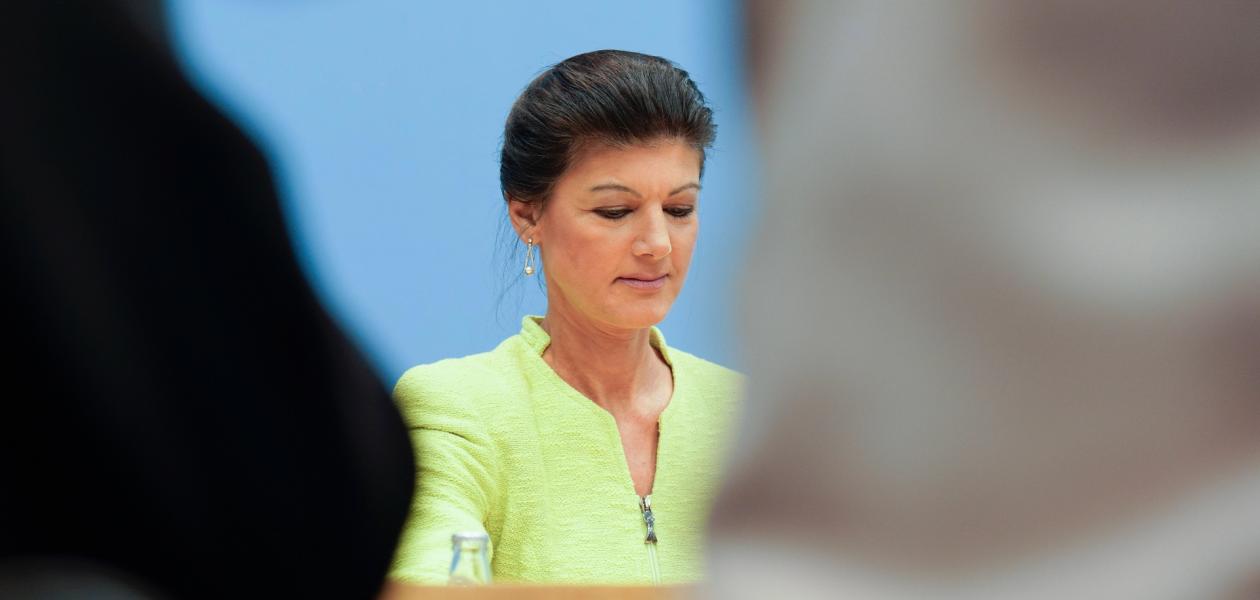 Sahra Wagenknecht – die Mitte-Abweichlerin