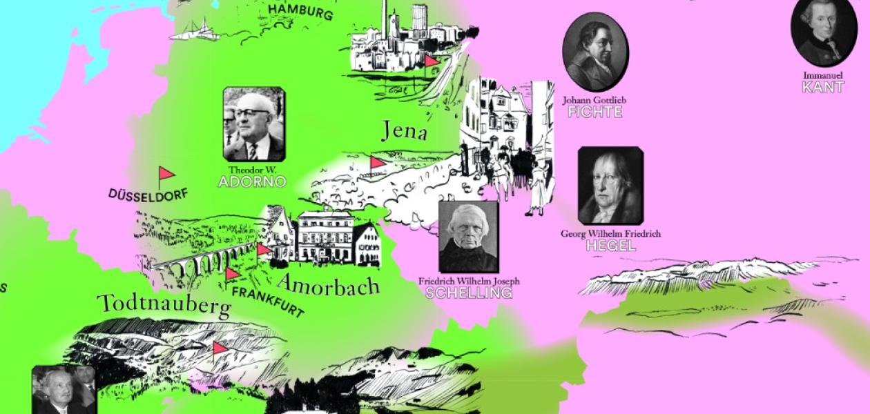 Geophilosophie – Denken mit der Landkarte